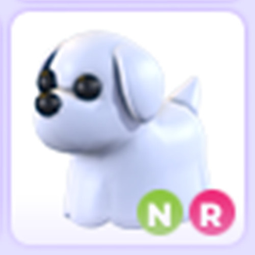 Neon Ghost Dog - Adopt right now