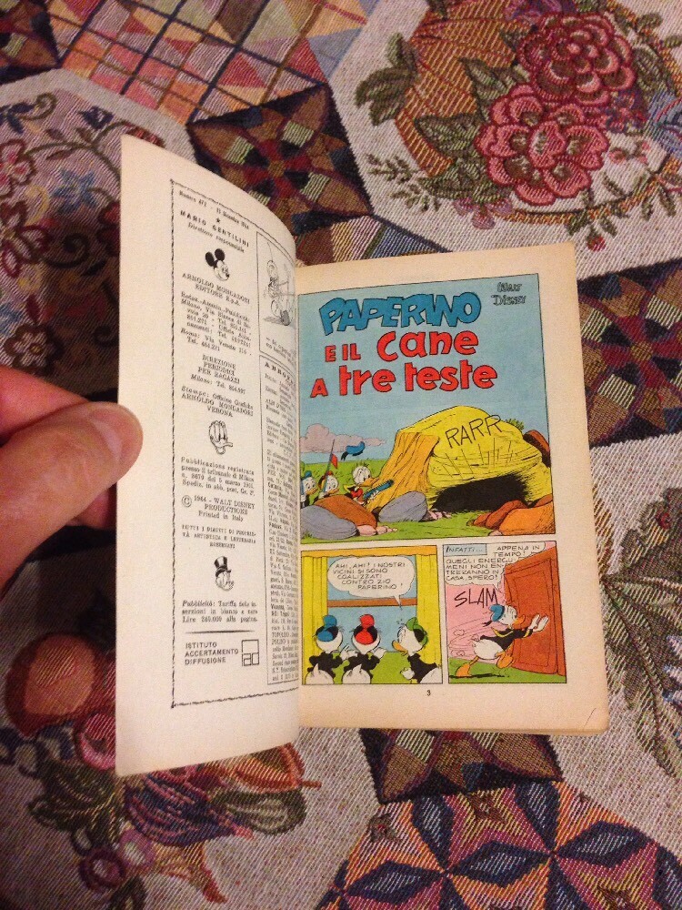 Topolino Libretto N. 472 Del 1964 Ottimo