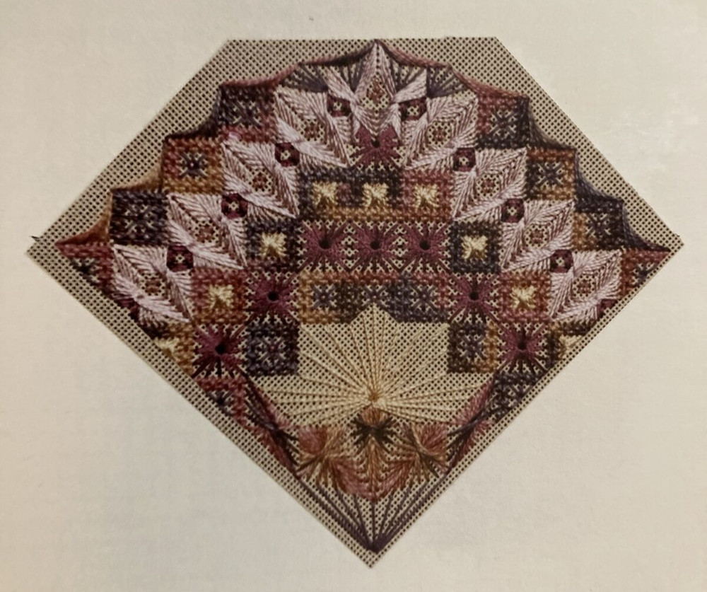 Vtg Rare Rainbow Gallery Fandango Needlepoint 1990 pattern only