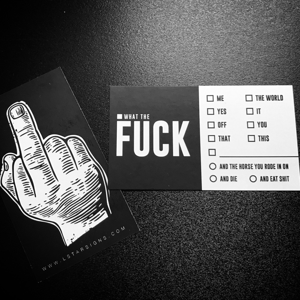Variety pack funny business Cards (10 pack)