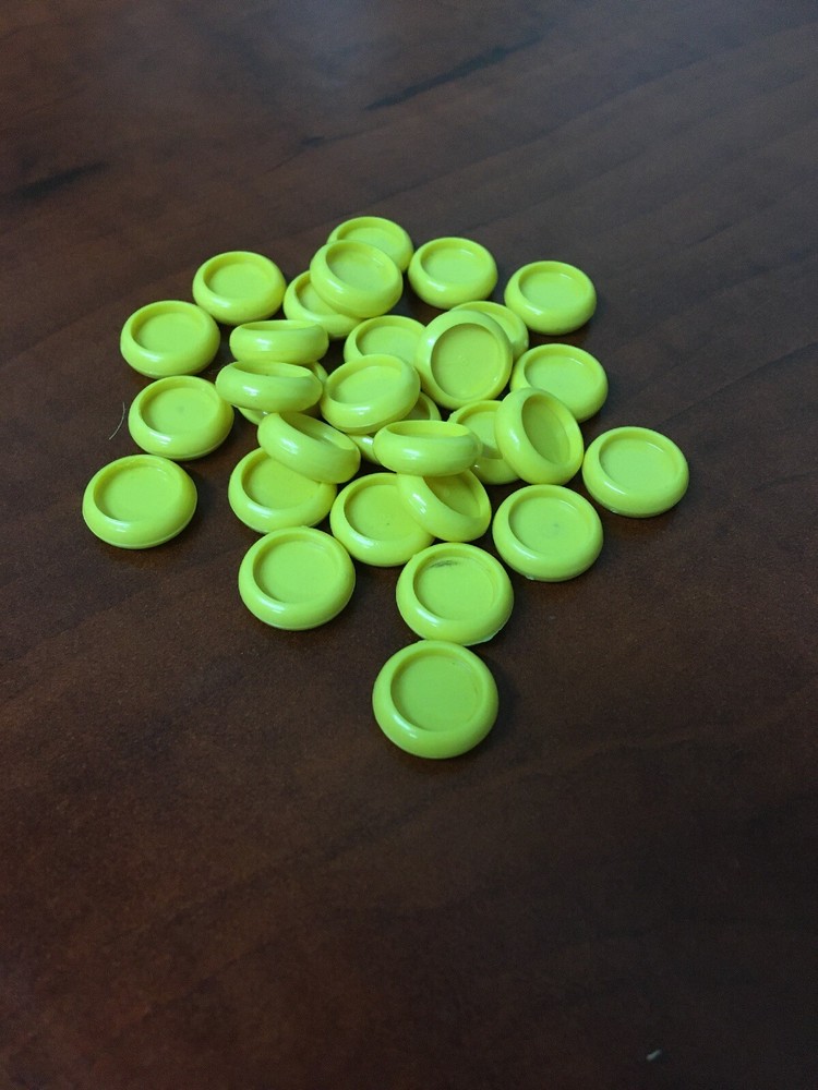 7/8 Inch Binding Disc Pack Of 50 Yellow