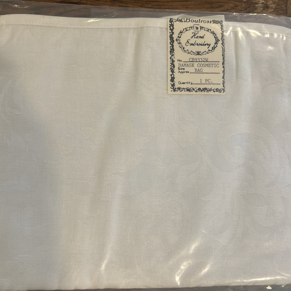 NEW Boutross Damask cosmetic bag