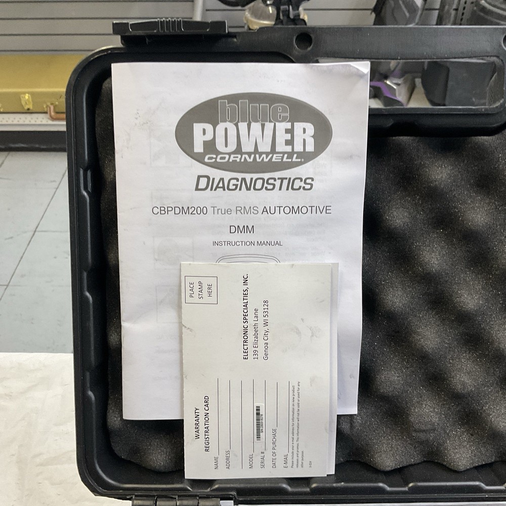 Blue Power/ Cornwell Multi Meter Set