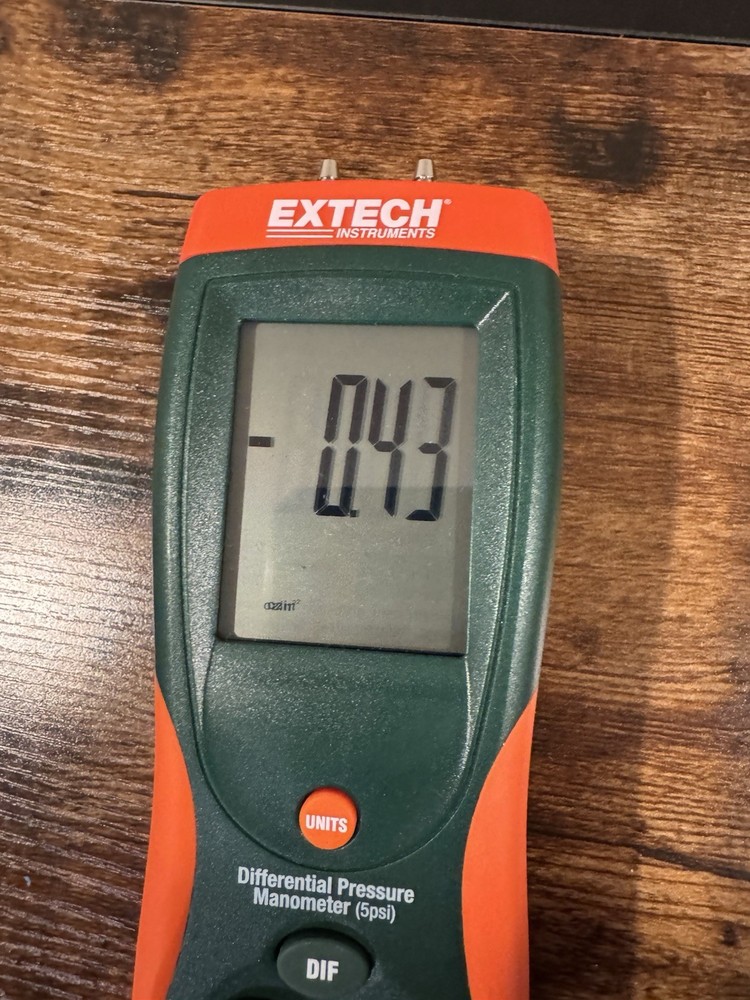 Extech HD750: Manometer With Software, 5Psi