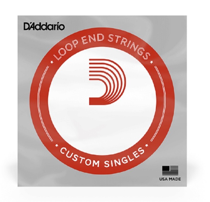 D'Addario .013 Plain Steel Loop End Single String Banjo Mandolin LE013