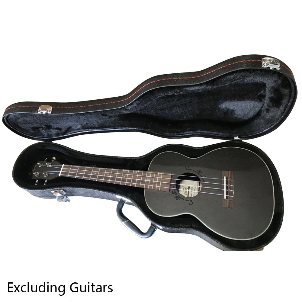 26-Inch Ukulele Hardshell Case - Molded To Body​, ​Python Embossed Texture & PVC