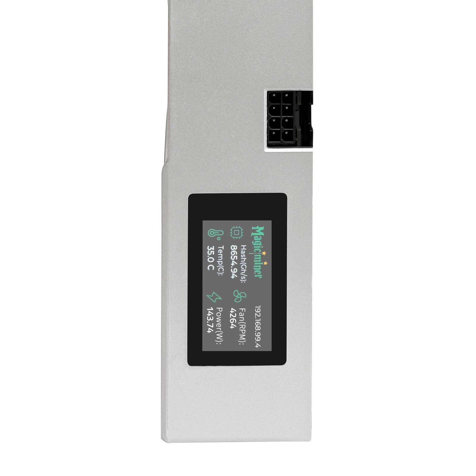 US Ship Magic Miner BG02 7.0Th/S WIFI SHA-256 Bitcoin BTC BCH Miner Solo Mining