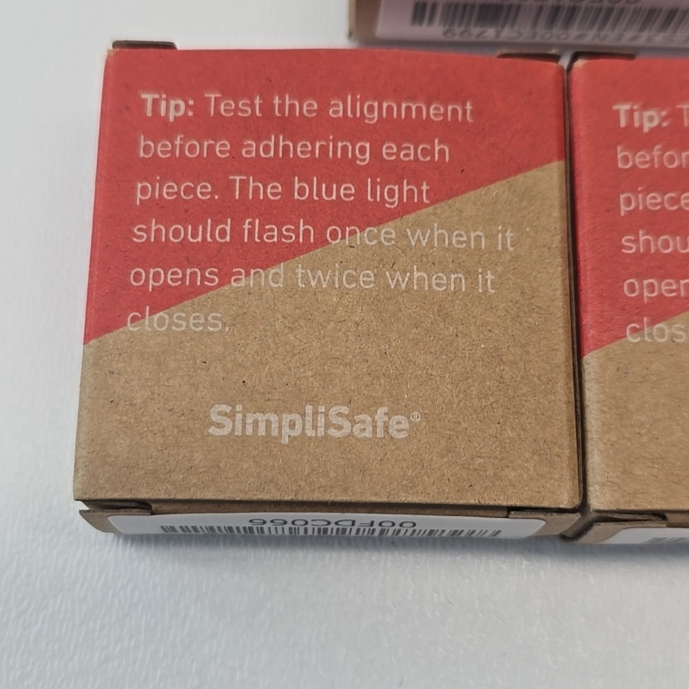 SimpliSafe ES3 Door Window Entry Security Sensors NEW (3-pack)