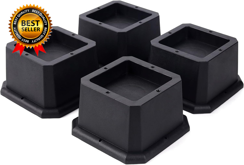 Furniture Risers 2 Inch Bed Risers Heavy Duty Adjustable