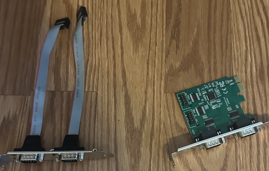 port pci-express rs232 serial card