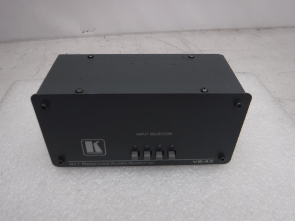 KRAMER 4X1 BALANCED AUDIO SWITCHER VS-4X T4-E5