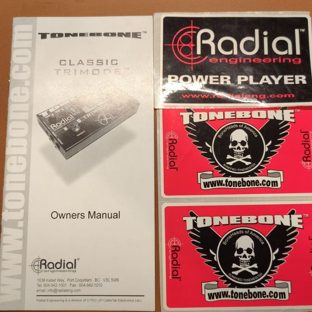 Radial Tonebone Tri-Mode 563402