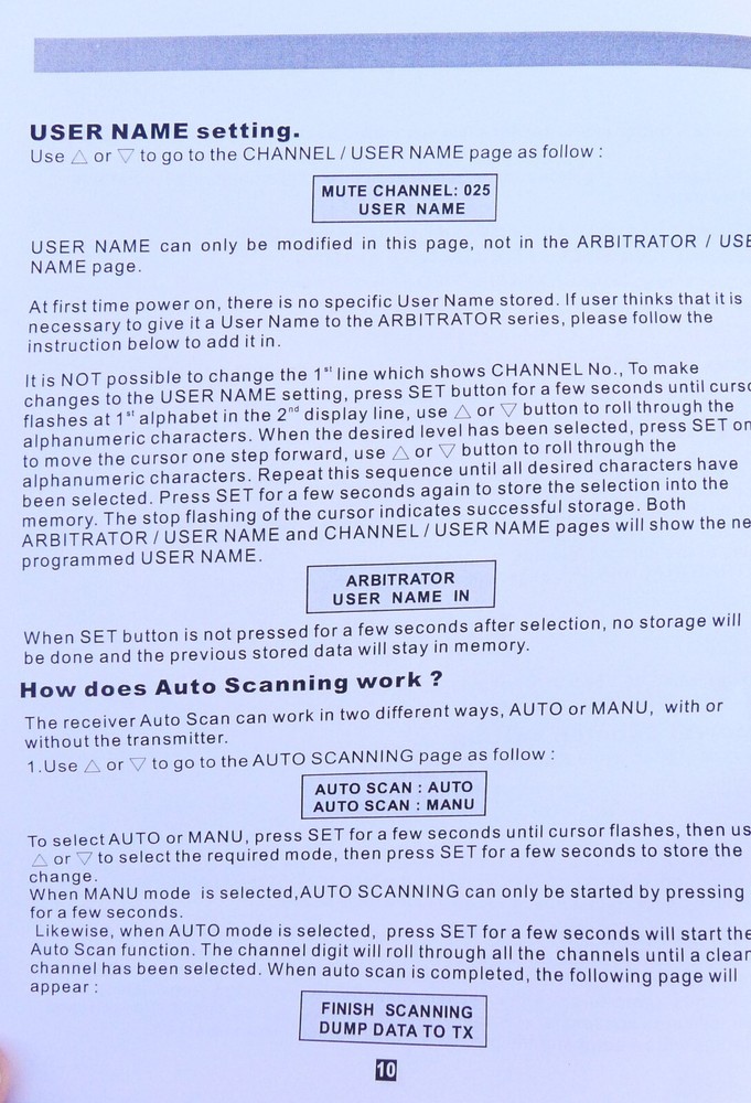 Panasonics Arbitrator Wireless UHF Transmitter + Receiver Microphone System