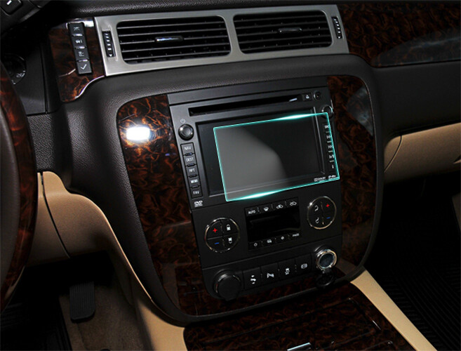 Crystal Clear Screen Protector for 2013 GMC Sierra Vehicle Navigation