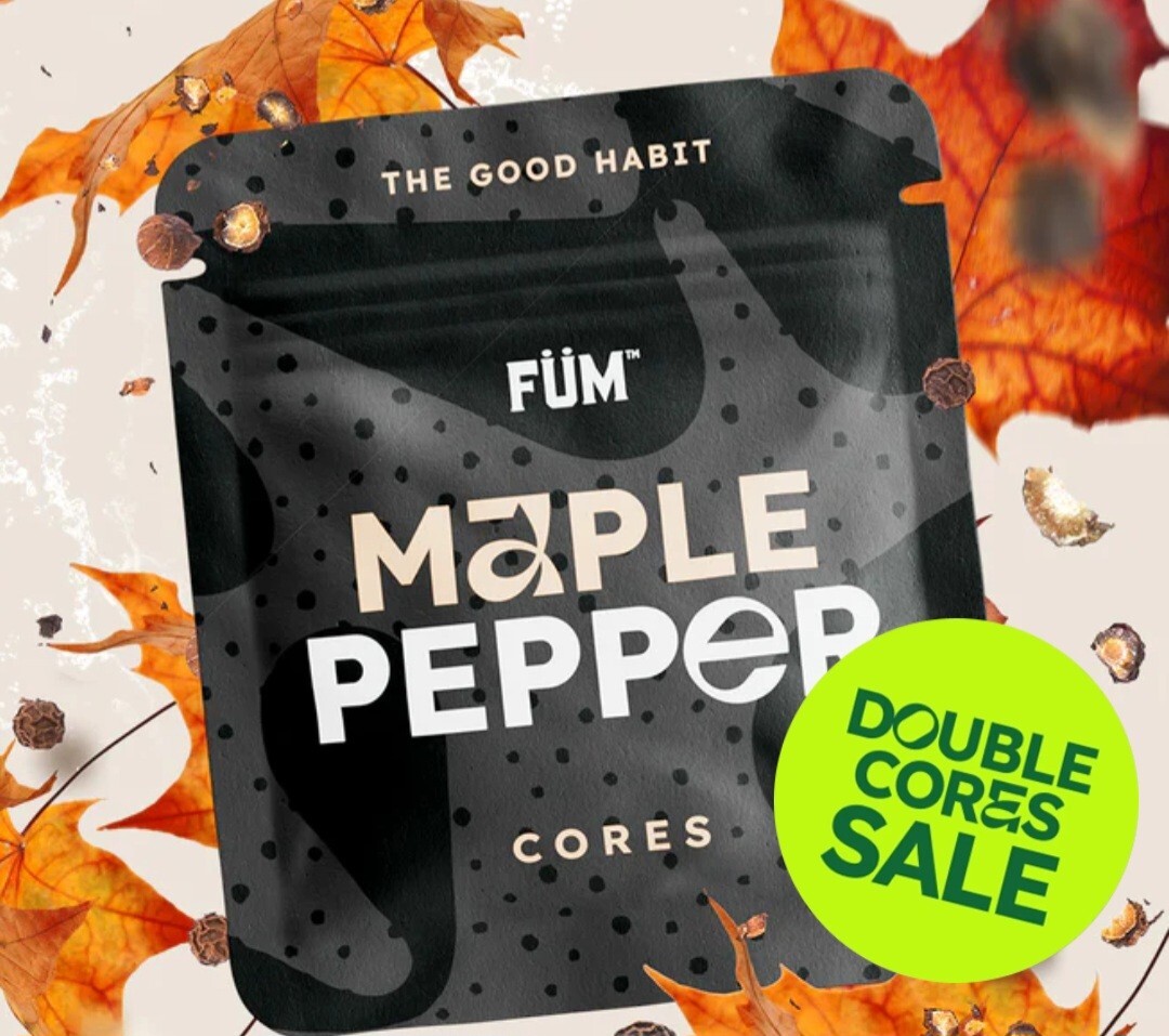 Füm Journey Pack Flavored Air Device with 4 Packs of Plant Based Cores