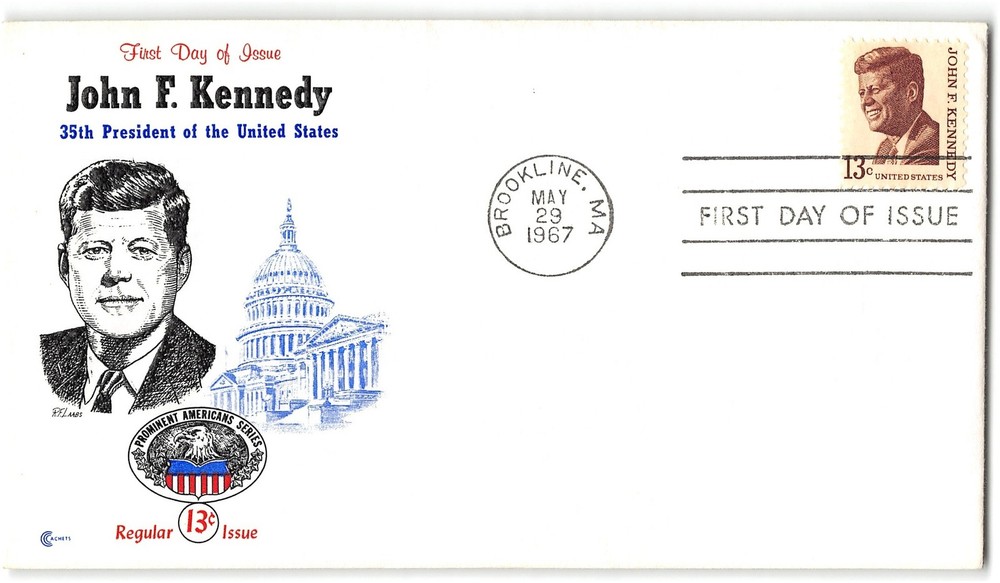 US #1287 FDC, 1967, CCC Craft cover