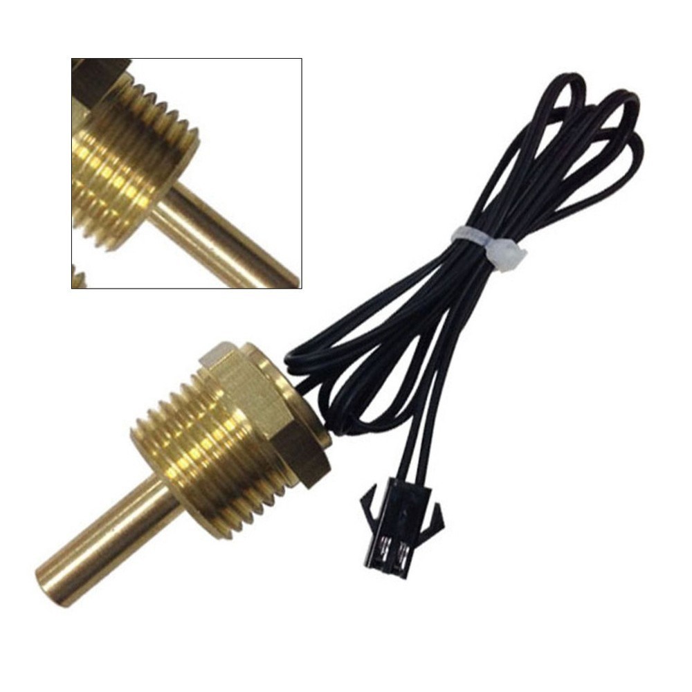 Flexible 10K Water Temperature Probe for Various Heating System Installations