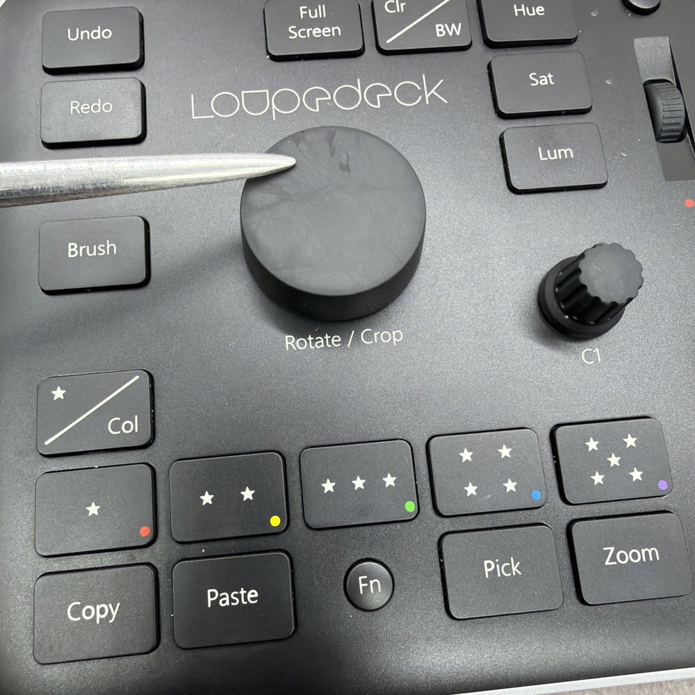 Loupedeck LD-1 Original Photo Video Editing Console Custom Controller Black