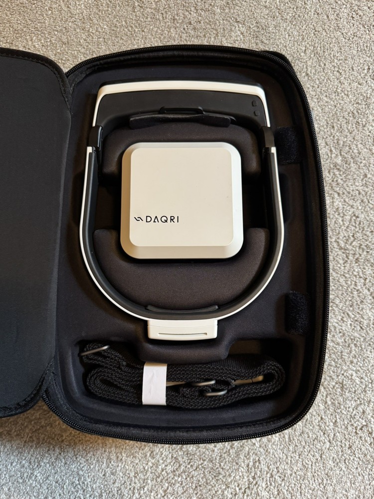 DAQRI Smart Glasses AR Headset with Compute Pack & Case