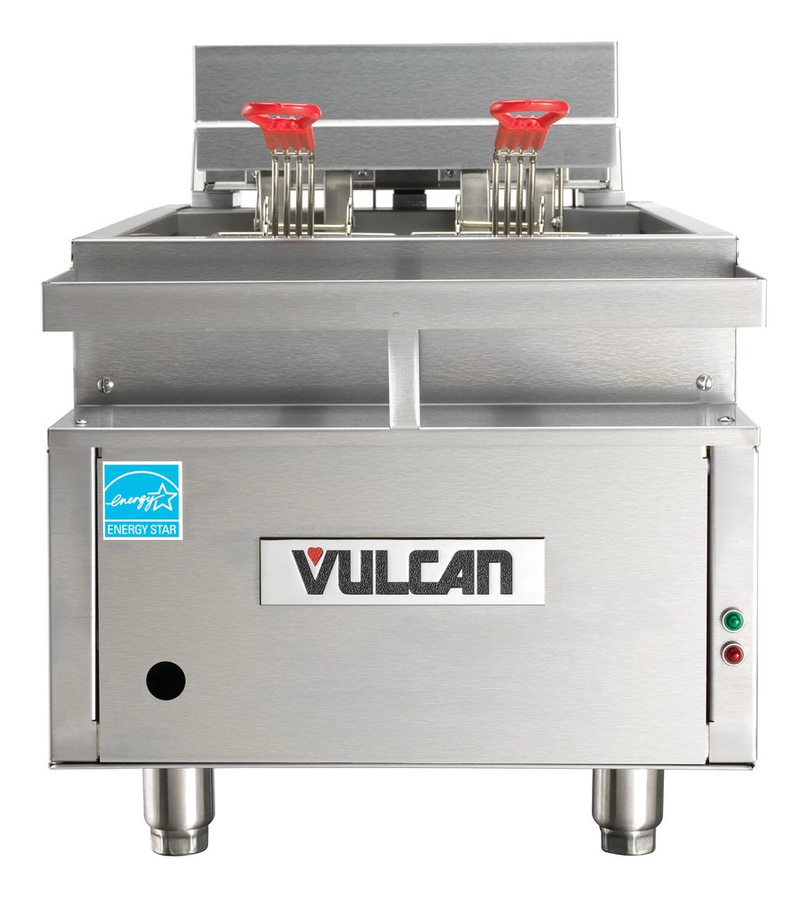 Vulcan CEF40 40lb Electric Countertop Fryer w/ Solid State Controls