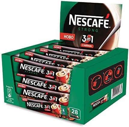Nescafe 1 Strong Instant Coffee Single Paets