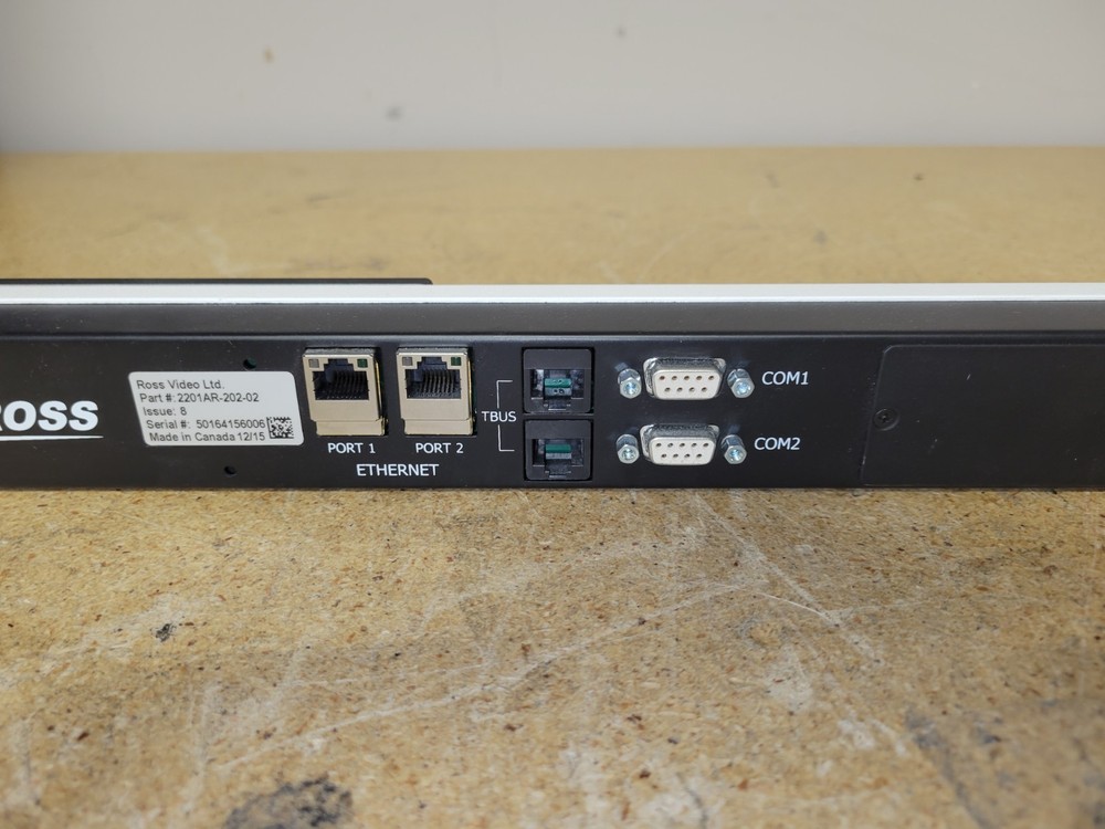 Ross Ultricore Central Controller 2201AR-202-02 no power supply