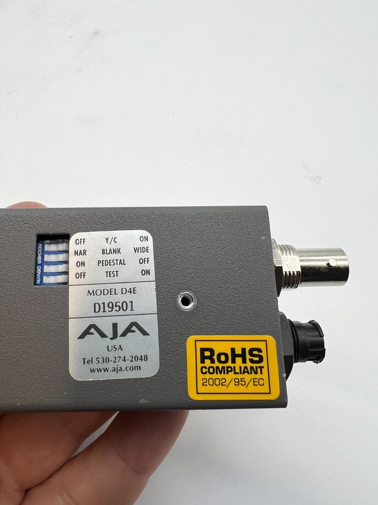 AJA Video Model D4E Serial Digital Video Encoder Only