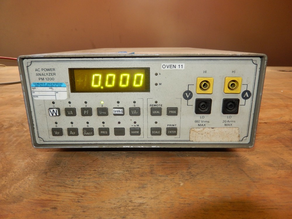 Voltech PM1200 Power Analyzer