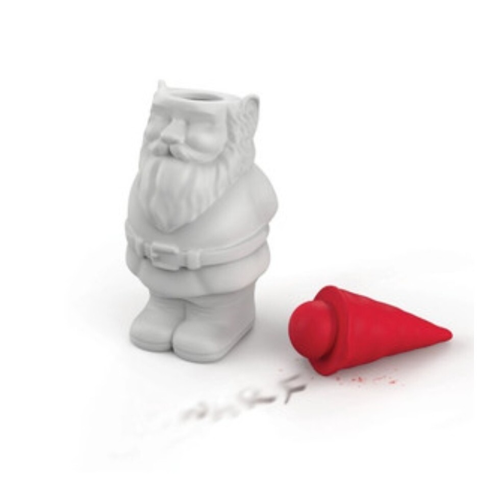 Fred Desk Gnome Eraser & Sharpener Set New