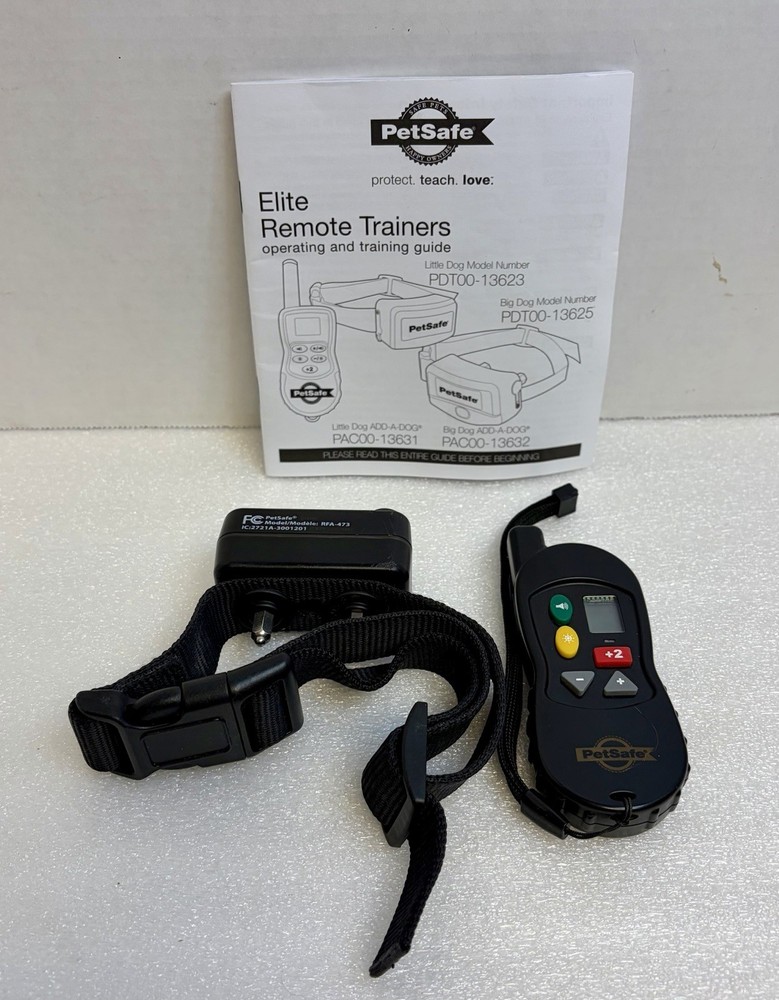 PetSafe Wireless Collar & Remote Control Large. RFA473 & RFA467. Needs Battery.