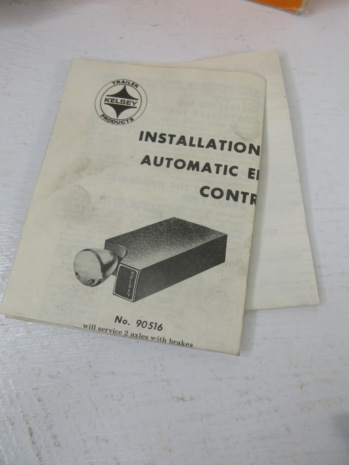 Vintage Kelsey Hayes Automatic Electric Brake Controller 81740 81739 w/ Wiring