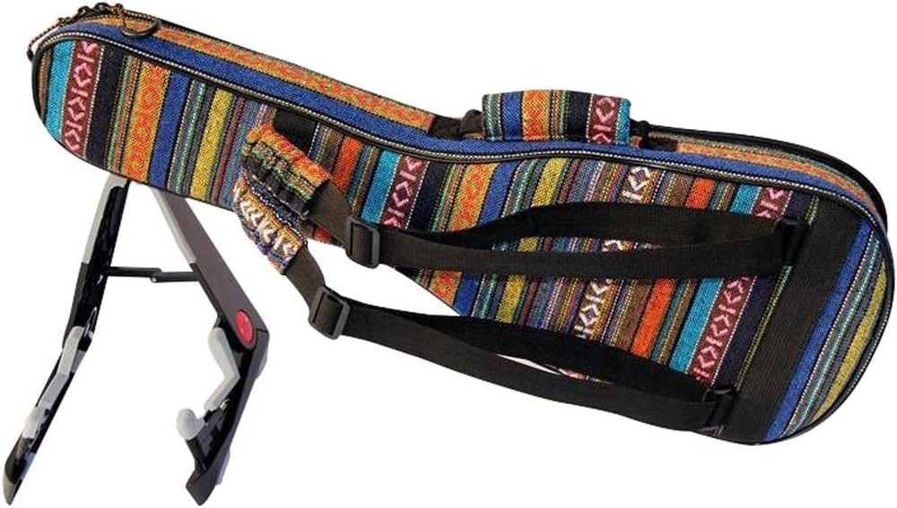 Concert Ukulele Soft Case, Shoulder Strap & Accessory Pocket=
