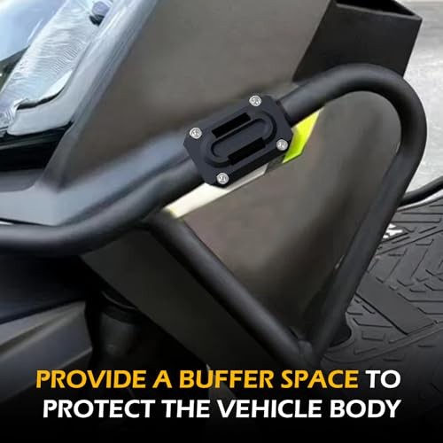 2 PCS Motorcycle Engine Guard Bumper Protection Block, Crash Bar Decor Slider,