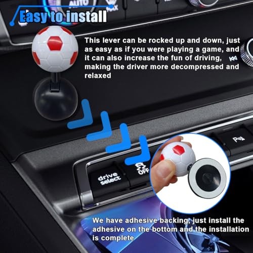 Universal Car Push Start Button Cover - Rocker Switch Decor Accessories () Red