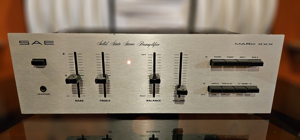 SAE Mark XXX MK30 Solid State Stereo Preamplifier