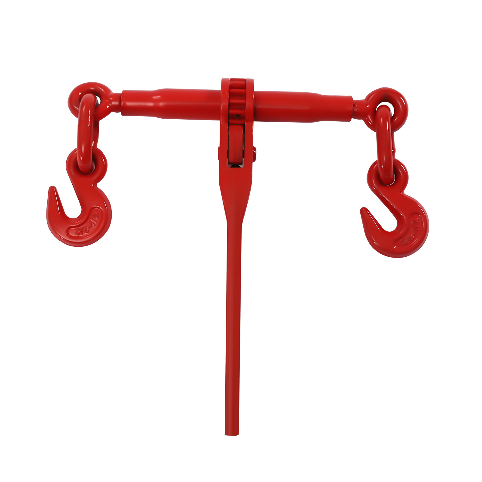 4 Pack 5/16"-3/8" Chain and Binder Kit Ratchet Load Binder w/ 4x 20ft Chains NEW