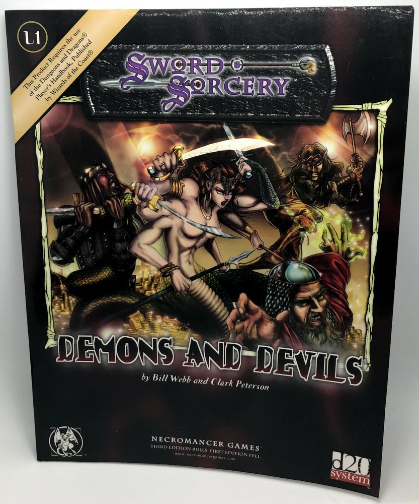 Swords & Sorcery: Demons & Devils | D20 Systems - 2001