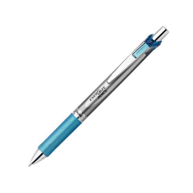 Pentel EnerGize Automatic Pencil with Lead and Erasers, 0.7mm, Assorted, 2 Pack