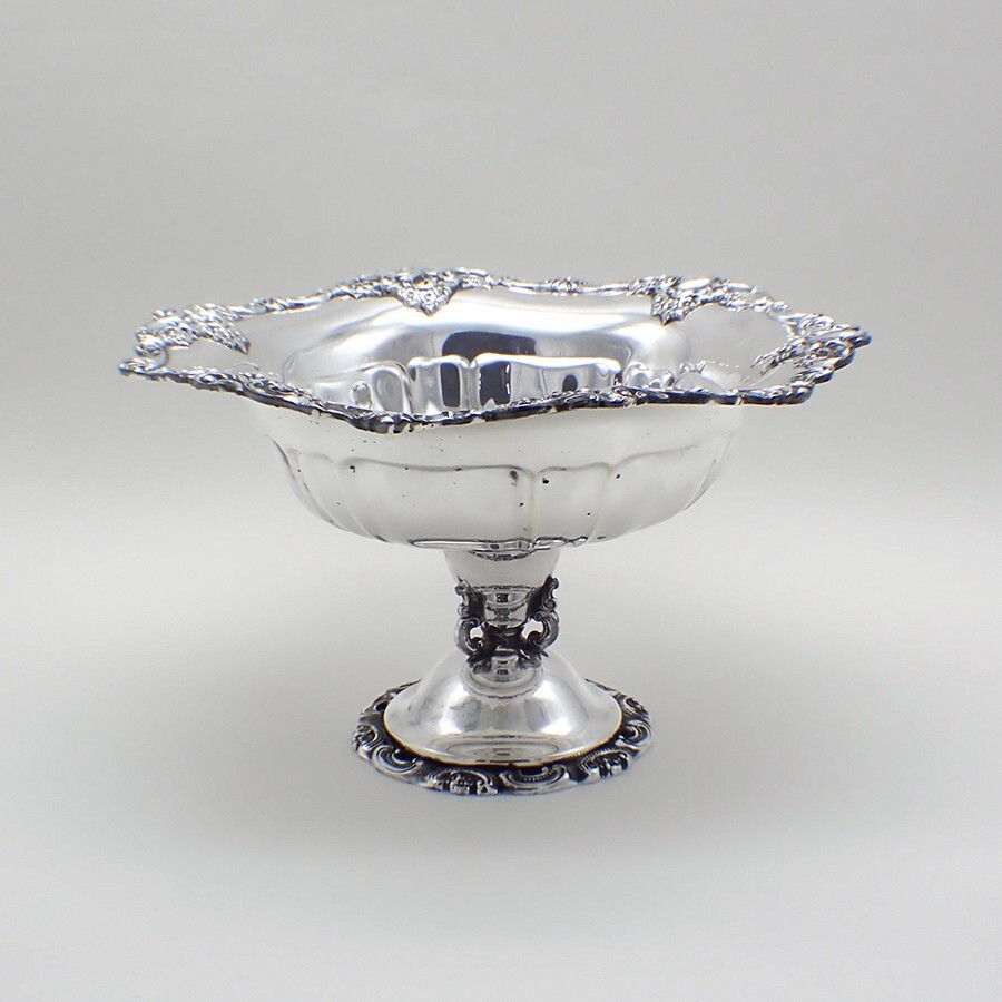 Baroque Footed Bowl Wallace Silverplate