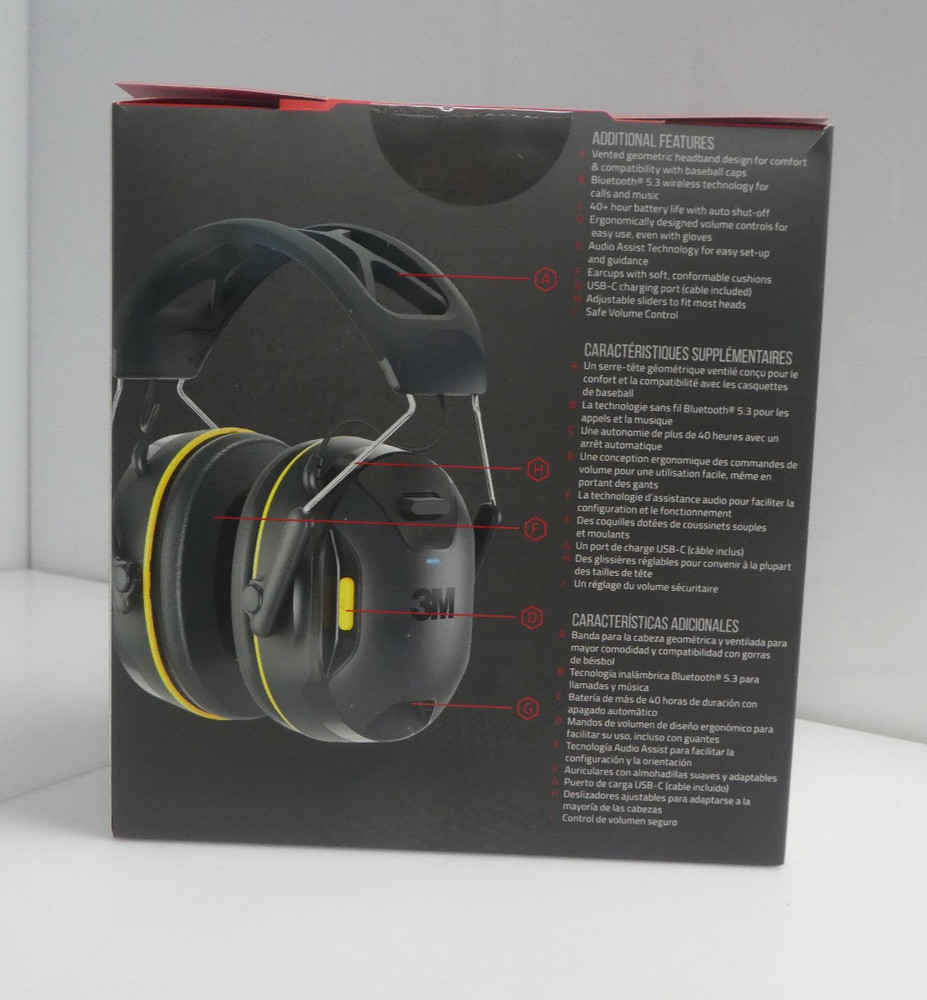 3M WorkTunes Connect Wireless Hearing Protector 90570-DC