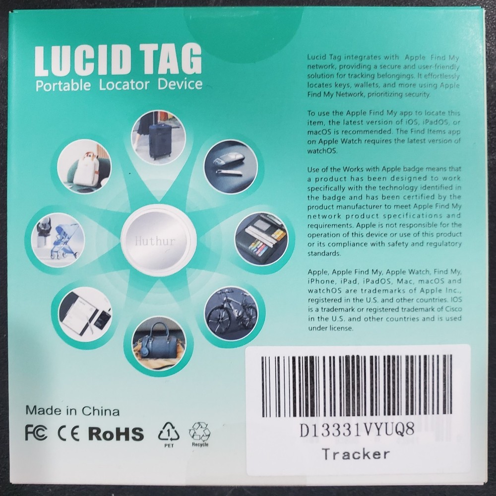 Huthur Lucid Tag