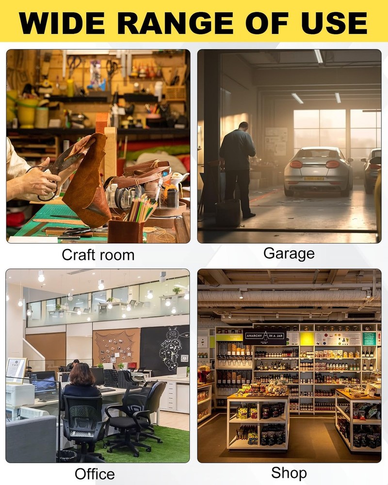 Gridwall Mount Brackets Black, 30 Pcs Grid Panel Wall Mount Brackets with Scr...