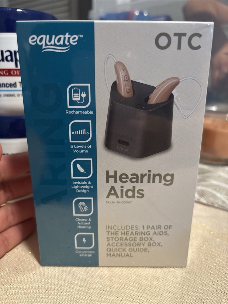 Equate OTC Hearing Aid Model JH-D26AT