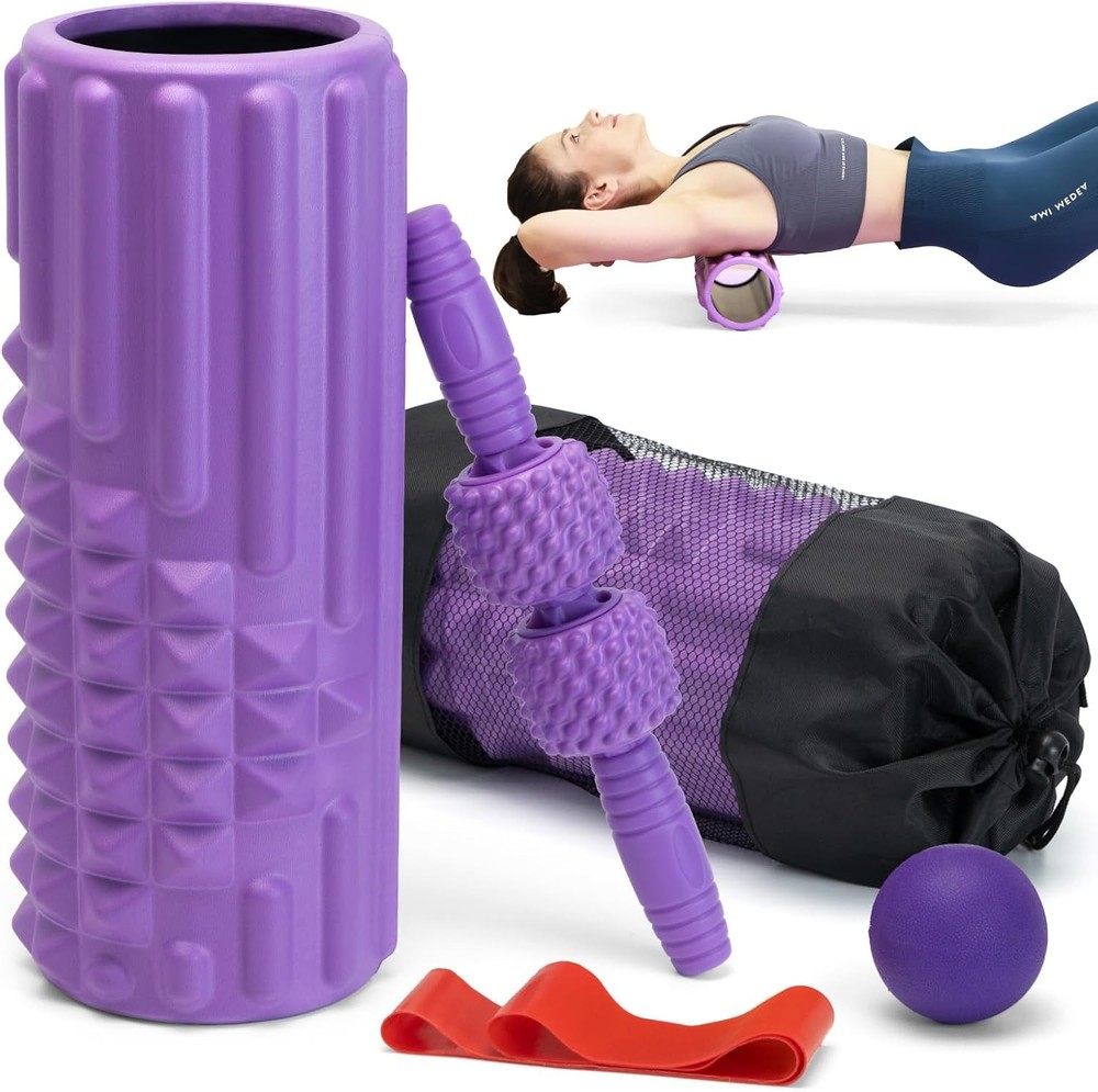 1 Fo Roller Set, High Density Fitn Exercise Fo Roller for Deep