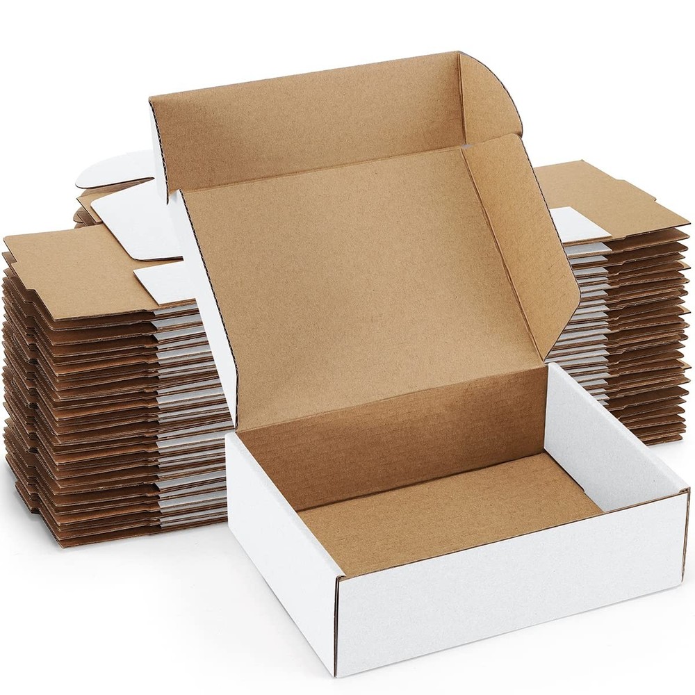 Small Shipping Boxes 7x5x2 Corrugated 25 Pack