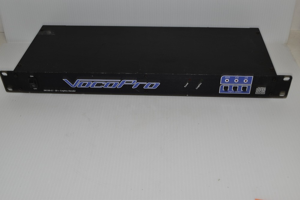 ^^ VOCOPRO DECOD-G1 CD+GRAPHICS DECODER (LAT96)
