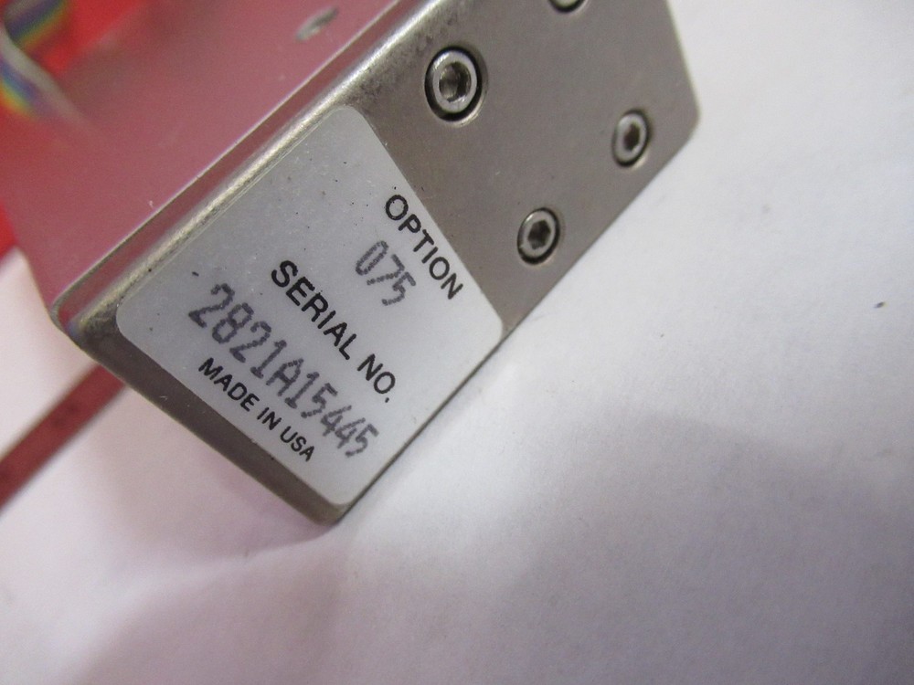 HP 33321SD VARIABLE ATTENUATOR HEWLETT PACKARD MICROWAVE FREQUENCY RF IL-6-C