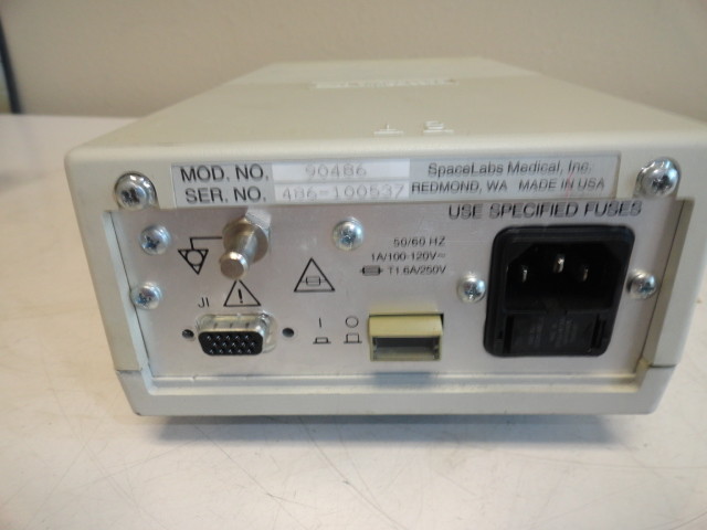 SpaceLabs Model Plug In Module ECG Multiview Medical - Read Description