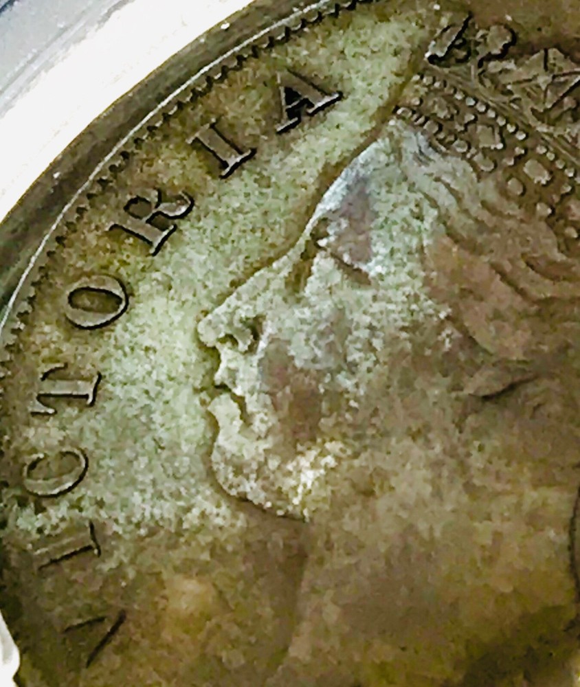 STRAITS SETTLEMENTS. 1884, 1 Cent - PCGS XF - Gold Shield