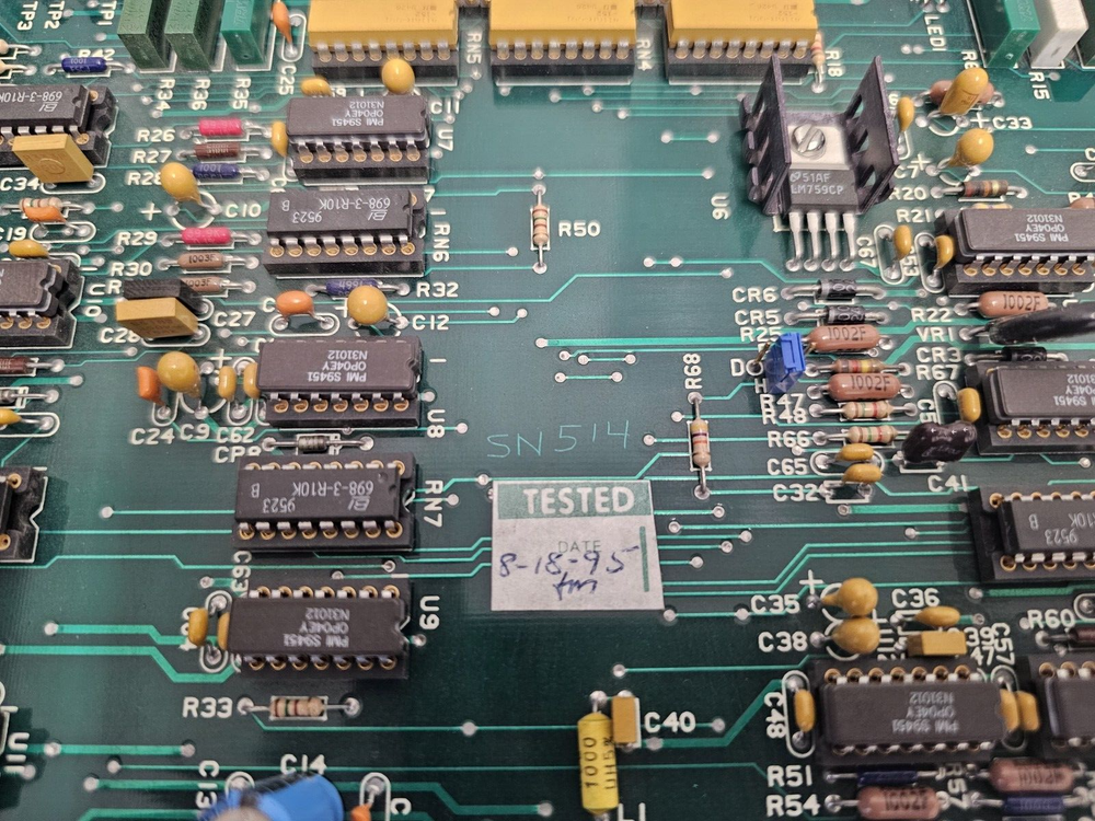 MRC Materials Research 885-11-000 Analog Process PCB POS. Rev. D Eclipse